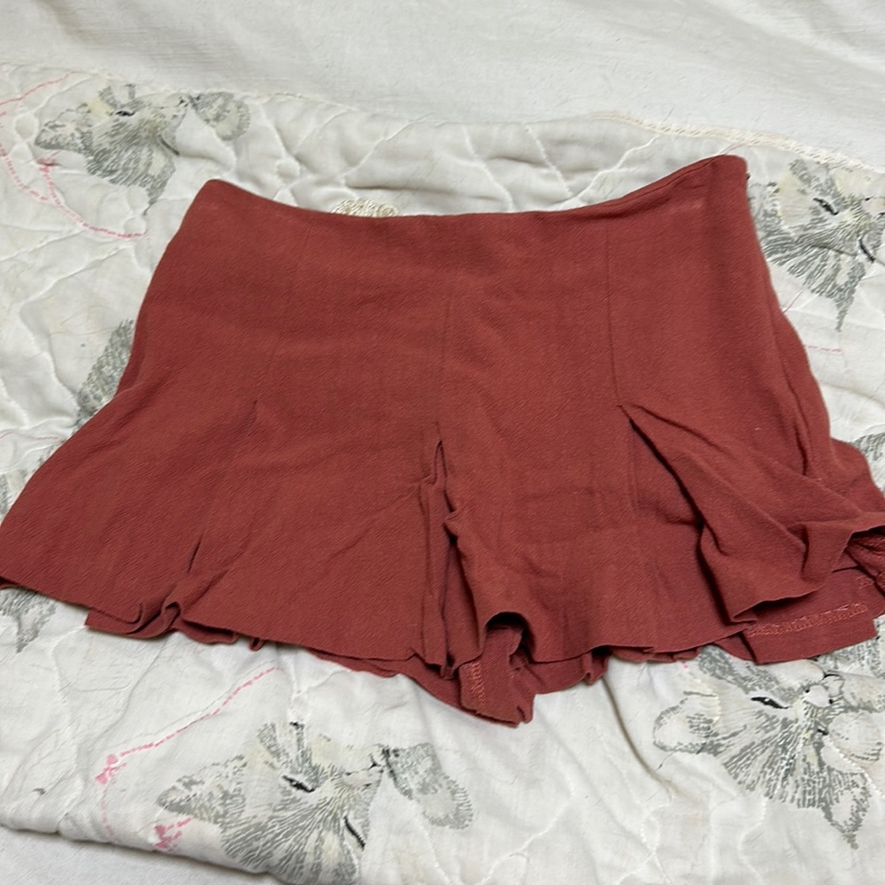 NWT Altard State Rust Skirt with shorts size XS!!